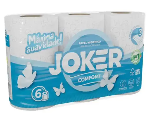 Papel higiénico 3 capas (6 rollos)
